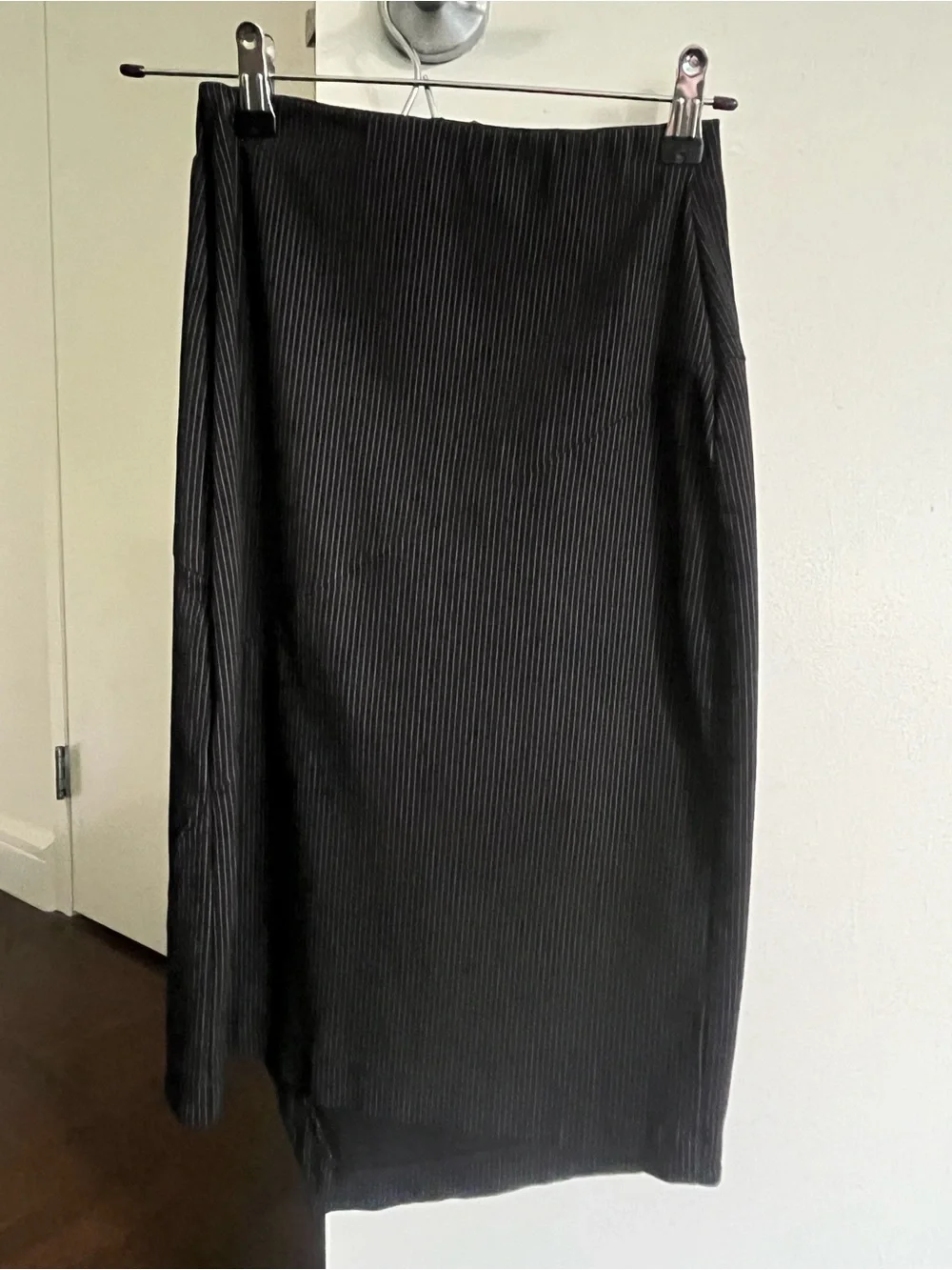 Porto pinstripe Pencil Skirt